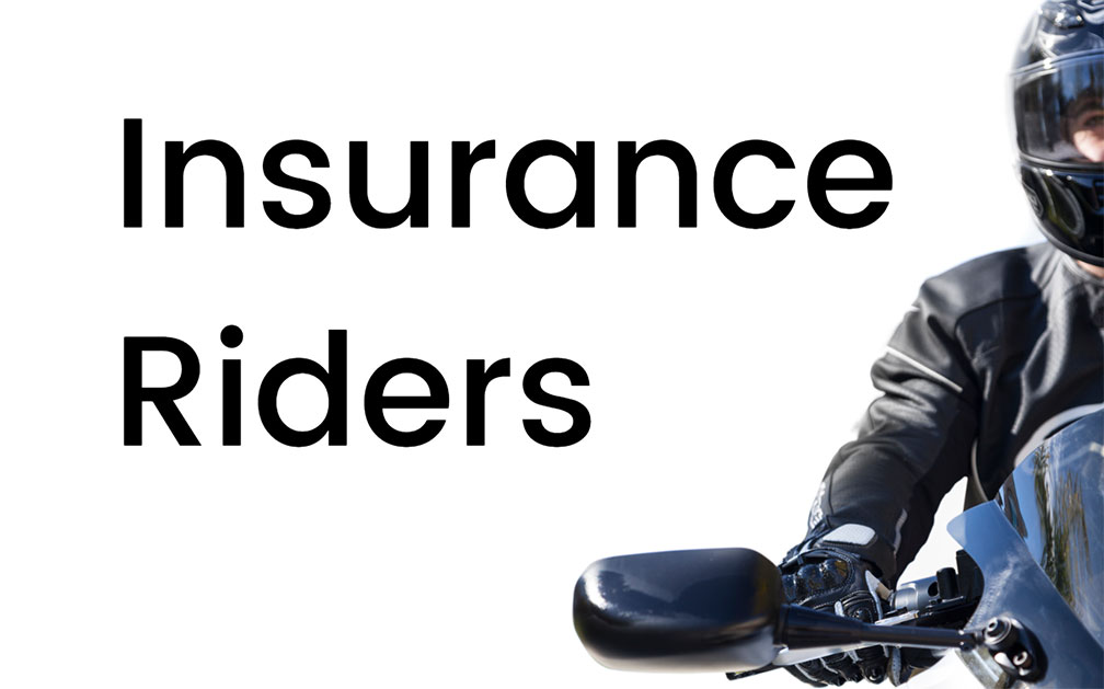 Life insurance riders